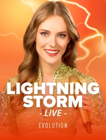 Lightning Storm live game at Vegas Hero Casino